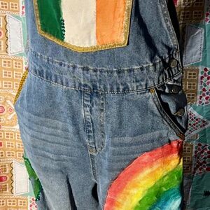 Handdecorated Forever 21 Coveralls